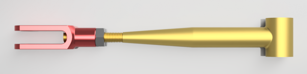 Original Kokeln Push Bar (CAD Rendering)